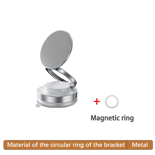 MagniGrip 360 – Suporte de Celular Automotivo com Sucção a Vácuo e Rotação Total